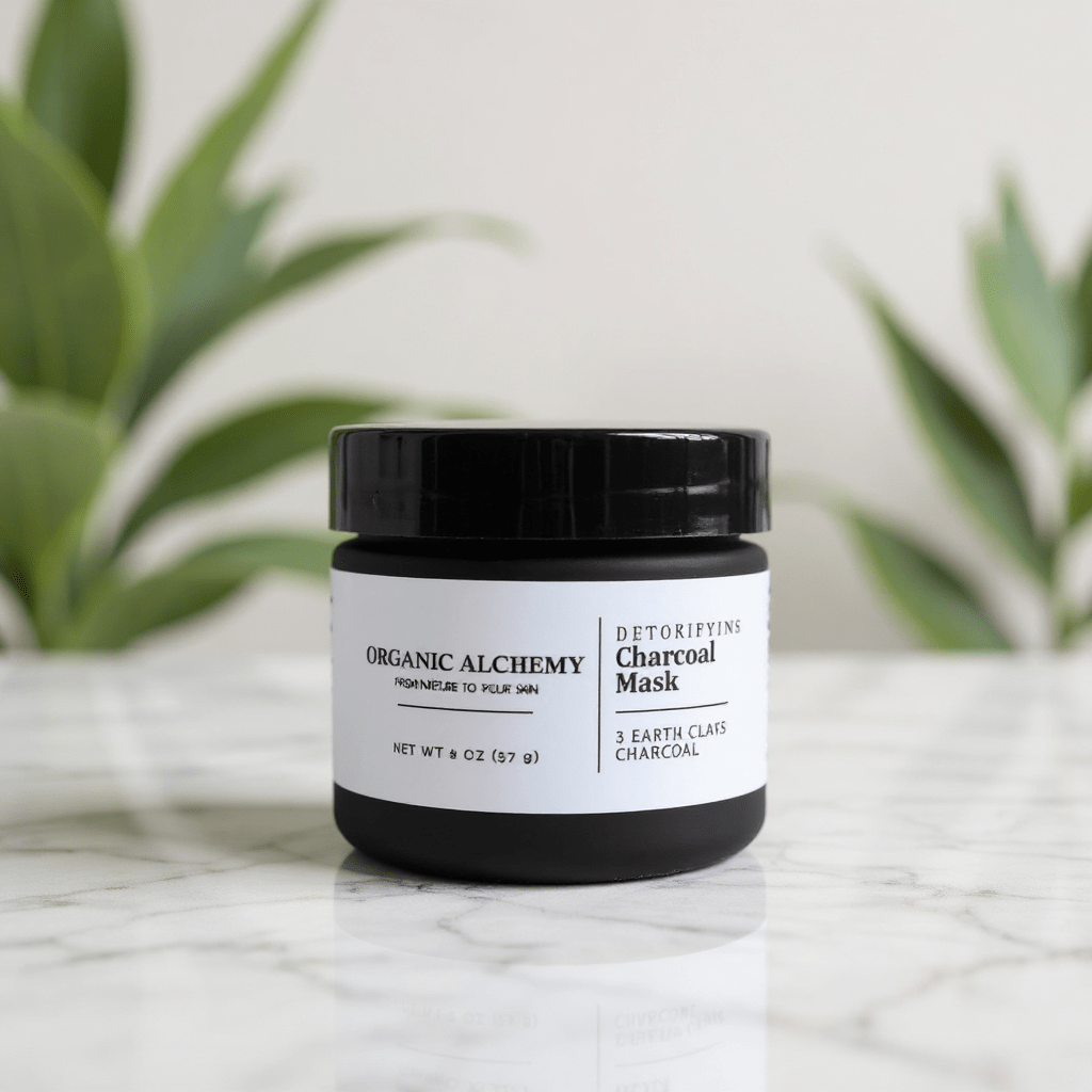 Detoxifying Charcoal Mask - The Organic Alchemy