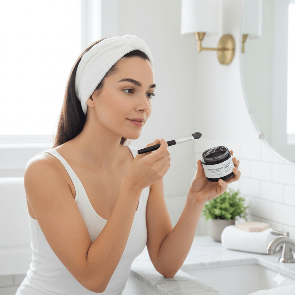 Detoxifying Charcoal Mask - The Organic Alchemy