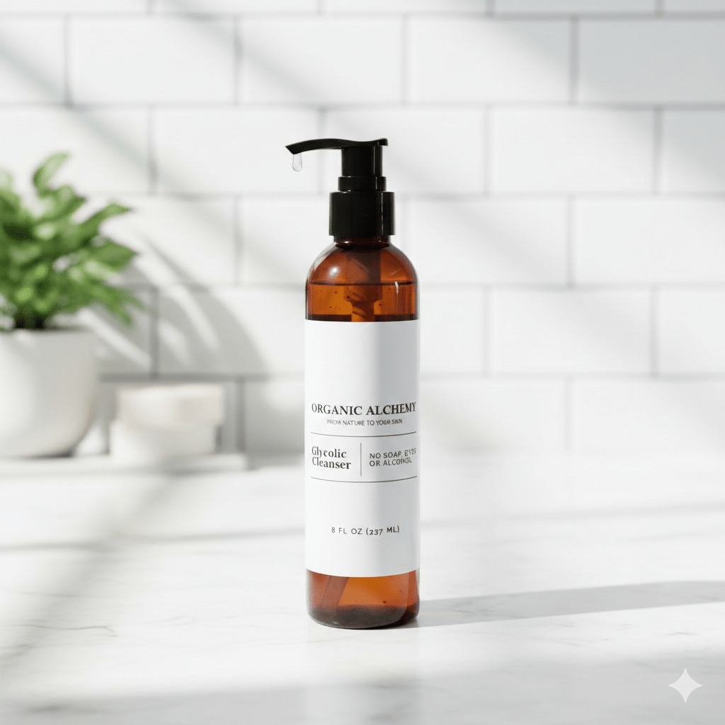 Glycolic cleanser - The Organic Alchemy